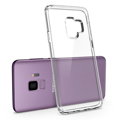Чохол Spigen для Samsung Galaxy S9 Ultra Hybrid (592CS22836) Crystal Clear купити в Україні | Telemart фото