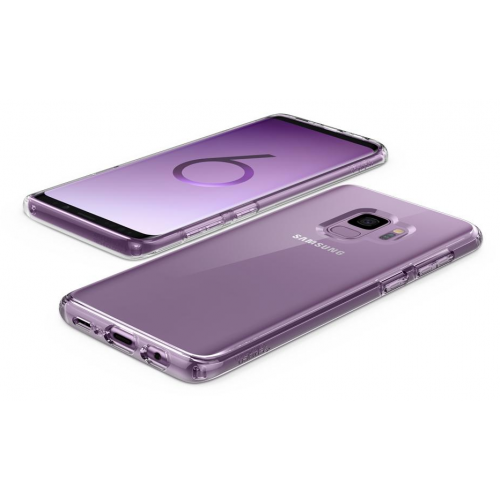 Чохол Spigen для Samsung Galaxy S9 Ultra Hybrid (592CS22836) Crystal Clear купити в Україні | Telemart фото