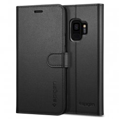 Чохол Spigen для Samsung Galaxy S9 Wallet S (592CS22870) Black