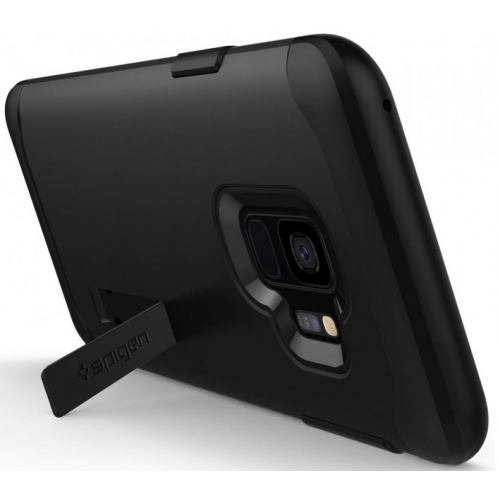 Чехол Spigen для Samsung Galaxy S9 Slim Armor (592CS22880) Black купить в Украине | Telemart фото