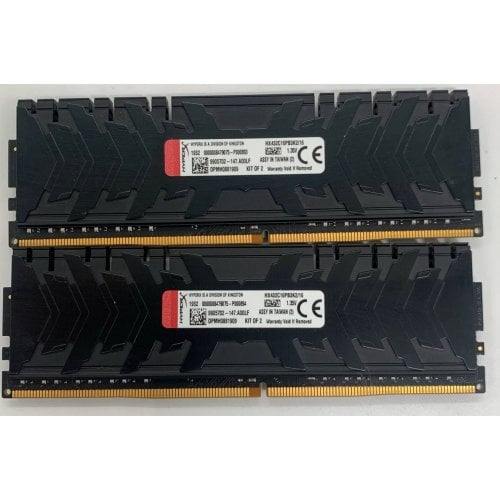 Озу Kingston DDR4 16GB (2x8GB) 3600Mhz HyperX Predator (HX436C17PB3K2/16) (Восстановлено продавцом, 910421) купить в Украине | Telemart фото