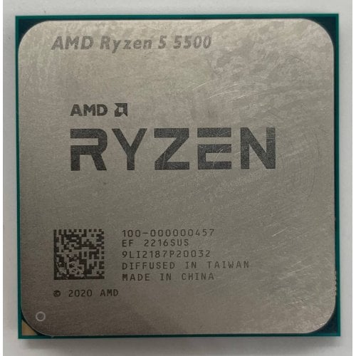 Процессор AMD Ryzen 5 5500 3.6(4.2)GHz 16MB sAM4 Tray (100-000000457) (Восстановлено продавцом, 910518) купить в Украине | Telemart фото