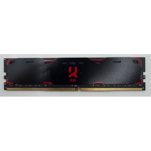 Озу GoodRAM DDR4 8GB 2400Mhz IRDM Black (IR-2400D464L15S/8G) (Восстановлено продавцом, 910519) купить в Украине | Telemart фото