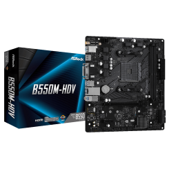 Материнська плата AsRock B550M-HDV (sAM4, AMD B550) (Відновлено продавцем, 910536)