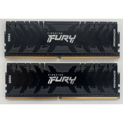 Озп Kingston DDR4 16GB (2x8GB) 3600Mhz FURY Renegade Black (KF436C16RBK2/16) (Відновлено продавцем, 910538) купити в Україні | Telemart фото