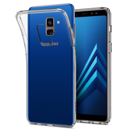 Чехол Spigen для Samsung Galaxy A8 (2018) Liquid Crystal (590CS22748) Clear купить в Украине | Telemart фото