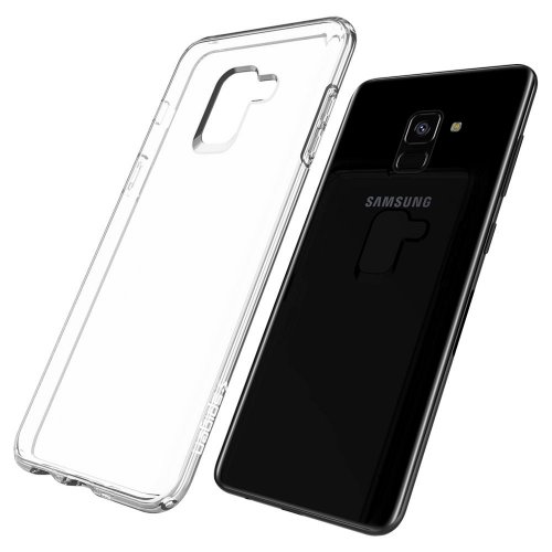 Чехол Spigen для Samsung Galaxy A8 (2018) Liquid Crystal (590CS22748) Clear купить в Украине | Telemart фото