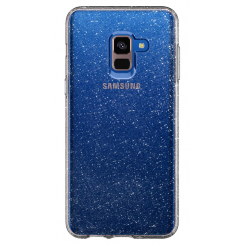 Чохол Spigen для Samsung Galaxy A8 (2018) Liquid Crystal Glitter (590CS22749) Crystal Quartz