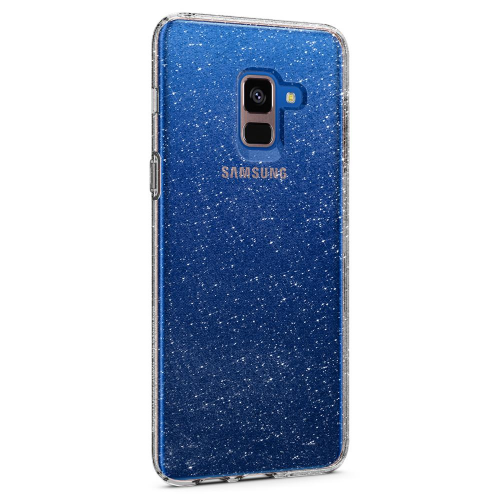 Чохол Spigen для Samsung Galaxy A8 (2018) Liquid Crystal Glitter (590CS22749) Crystal Quartz купити в Україні | Telemart фото