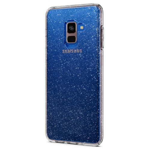 Чохол Spigen для Samsung Galaxy A8 (2018) Liquid Crystal Glitter (590CS22749) Crystal Quartz купити в Україні | Telemart фото