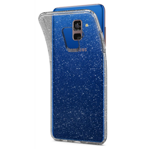 Чохол Spigen для Samsung Galaxy A8 (2018) Liquid Crystal Glitter (590CS22749) Crystal Quartz купити в Україні | Telemart фото