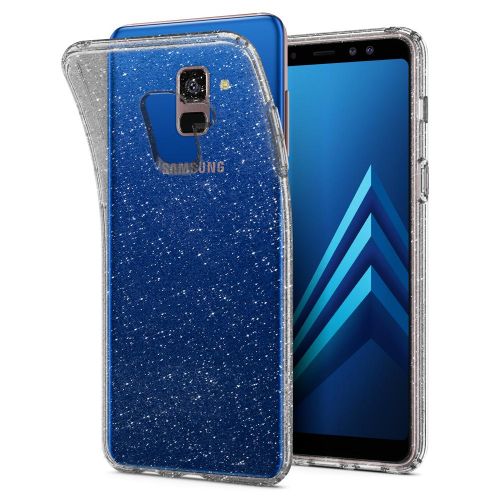 Чохол Spigen для Samsung Galaxy A8 (2018) Liquid Crystal Glitter (590CS22749) Crystal Quartz купити в Україні | Telemart фото