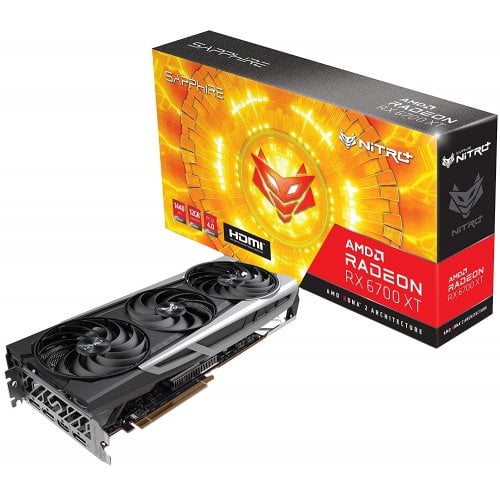 Відеокарта Sapphire Radeon RX 6700 XT NITRO+ 12288MB (11306-01-20G) (Відновлено продавцем, 910570) купити в Україні | Telemart фото