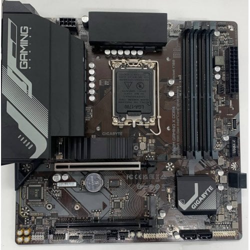 Материнська плата Gigabyte B760M GAMING X DDR4 GEN5 (s1700, Intel B760) (Відновлено продавцем, 910574) купити в Україні | Telemart фото