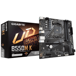 Материнська плата Gigabyte B550M K (sAM4, AMD B550) (Відновлено продавцем, 910581)
