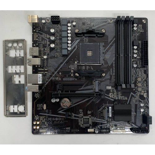 Материнська плата Gigabyte B550M K (sAM4, AMD B550) (Відновлено продавцем, 910581) купити в Україні | Telemart фото