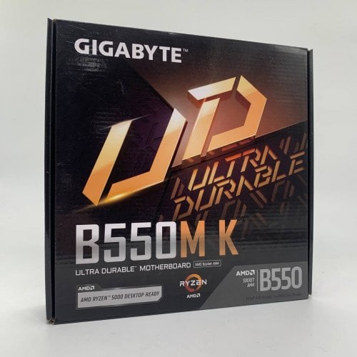 Материнська плата Gigabyte B550M K (sAM4, AMD B550) (Відновлено продавцем, 910581) купити в Україні | Telemart фото
