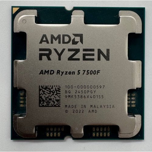 Процессор AMD Ryzen 5 7500F 3.7(5.0)GHz 32MB sAM5 Tray (100-000000597) (Восстановлено продавцом, 910585) купить в Украине | Telemart фото