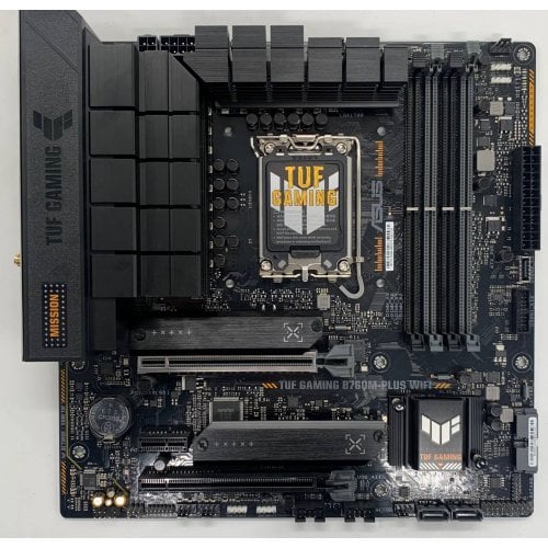 Материнская плата Asus TUF GAMING B760M-PLUS WIFI (s1700, Intel B760) (Восстановлено продавцом, 910624) купить в Украине | Telemart фото