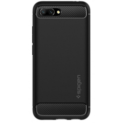 Чохол Spigen для Honor 10 Rugged Armor (L27CS24096) Black