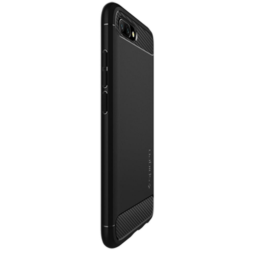 Чохол Spigen для Honor 10 Rugged Armor (L27CS24096) Black купити в Україні | Telemart фото