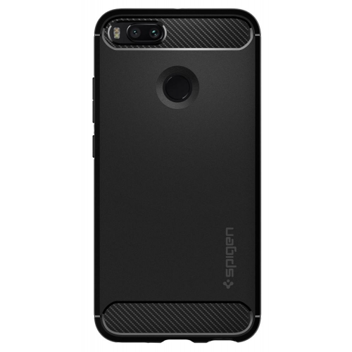 Чехол Spigen для Xiaomi Mi A1/5X Rugged Armor (S09CS23087) Black купить в Украине: Киев, Днепр, Харьков, Одесса  | Низкая цена, отзывы, характеристики от TELEMART фото