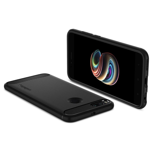 Чехол Spigen для Xiaomi Mi A1/5X Rugged Armor (S09CS23087) Black купить в Украине: Киев, Днепр, Харьков, Одесса  | Низкая цена, отзывы, характеристики от TELEMART фото