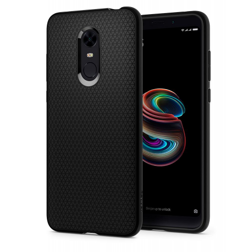 Чохол Spigen для Xiaomi Redmi 5 Plus Liquid Air (S10CS23176) Black купити в Україні: Київ, Львів, Хмельницький, Тернопіль, Івано-Франківськ | Низька ціна, відгуки, характеристики від TELEMART фото