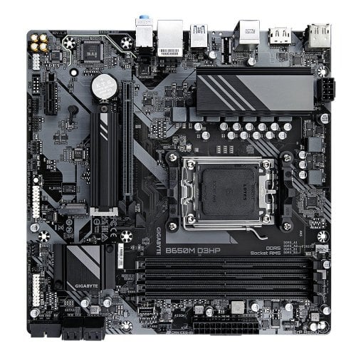 Уценка материнская плата Gigabyte B650M D3HP (sAM5, AMD B650) (Вскрытая упаковка, 910767) купить в Украине | Telemart фото