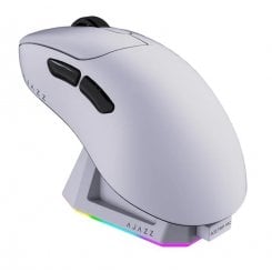 Уцінка миша Ajazz AJ179P MC Wireless (AJ179P-MC-W) White (Розкрита упаковка, 910780) / 12000 DPI / 125/250/500/1000 Гц