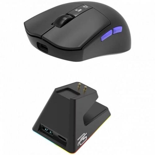 Уцінка миша Proove Gaming Jester 8K + Charging Station (WMJSCD022016) Black/Purple (Розкрита упаковка, 910795) купити в Україні | Telemart фото