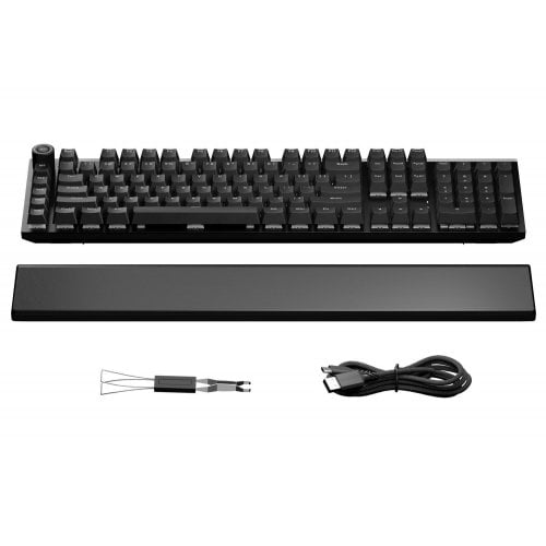 Уцінка клавіатура Be Quiet! Light Mount Silent Linear Mechanical Switches (BT003US) Black (Розкрита упаковка, 910942) купити в Україні | Telemart фото