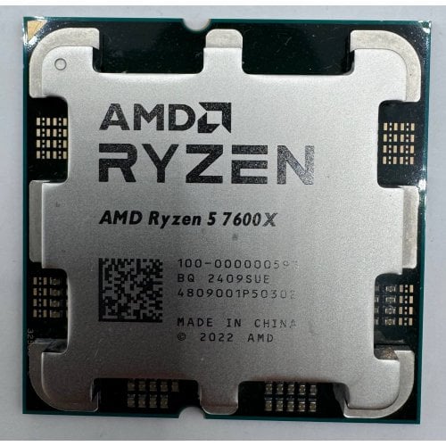Процесор AMD Ryzen 5 7600X 4.7(5.3)GHz 32MB sAM5 Tray (100-000000593) (Відновлено продавцем, 910944) купити в Україні | Telemart фото