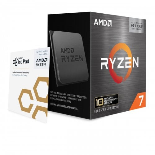 Уценка процессор AMD Ryzen 7 5800X3D 3.4(4.5)GHz 96MB sAM4 Box (100-100000651POF) (Вскрытая упаковка, 910949) купить в Украине | Telemart фото
