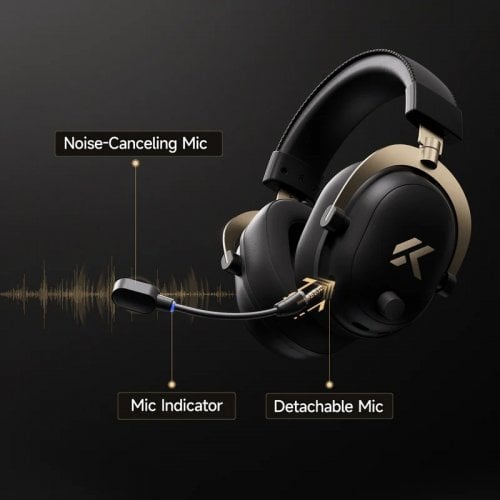 Уцінка навушники MCHOSE V9 Turbo+ Wireless (HW-V9-14) Steel Black (Пошкоджено пакування, 910954) купити в Україні | Telemart фото