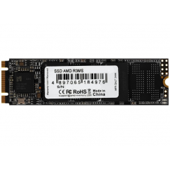 Уцінка ssd-диск AMD Radeon R3 3D NAND 512GB M.2 (2280 SATA) (R3MS0512G8) (Розкрита упаковка, 910959)