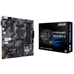 Материнская плата Asus PRIME B550M-K (sAM4, AMD B550) (Восстановлено продавцом, 910964)