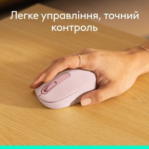 Уцінка миша Logitech M196 Bluetooth (910-007461) Rose (Розкрита упаковка, 910965) купити в Україні | Telemart фото