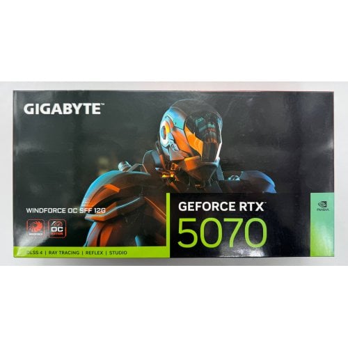 Видеокарта Gigabyte GeForce RTX 5070 WINDFORCE SFF OC 12288MB (GV-N5070WF3OC-12GD) (Восстановлено продавцом, 910971) купить в Украине | Telemart фото