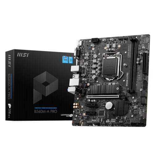 Материнская плата MSI B560M-A PRO (s1200, Intel B560) (Восстановлено продавцом, 911008) купить в Украине | Telemart фото