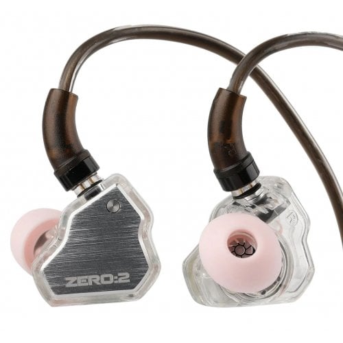 Навушники 7HZ x Crinacle Zero II 3.5mm no Mic Silver купити в Україні | Telemart фото