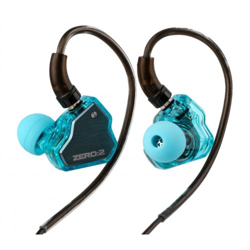 Навушники 7HZ x Crinacle Zero II 3.5mm with Mic Blue купити в Україні | Telemart фото