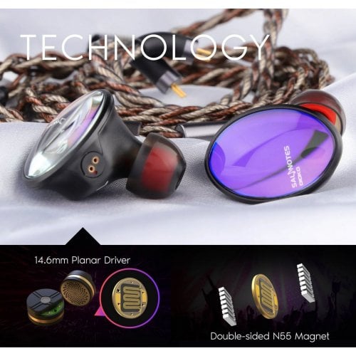 Навушники 7HZ x Crinacle Salnotes Dioko Black купити в Україні | Telemart фото