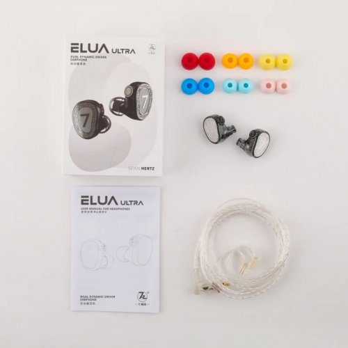 Навушники 7HZ Elua Ultra Silver купити в Україні | Telemart фото