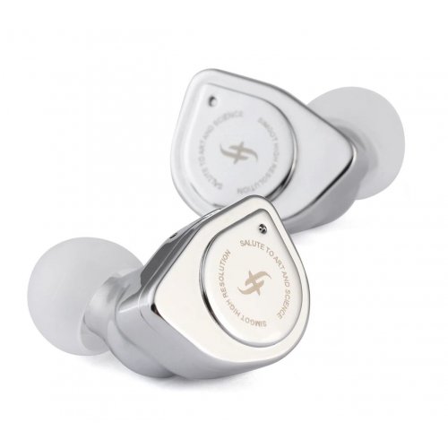 Навушники Simgot EW200 3.5mm no Mic Silver купити в Україні | Telemart фото