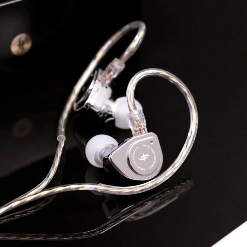 Навушники Simgot EW200 3.5mm no Mic Silver купити в Україні | Telemart фото
