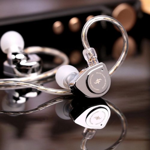 Навушники Simgot EW200 3.5mm no Mic Silver купити в Україні | Telemart фото