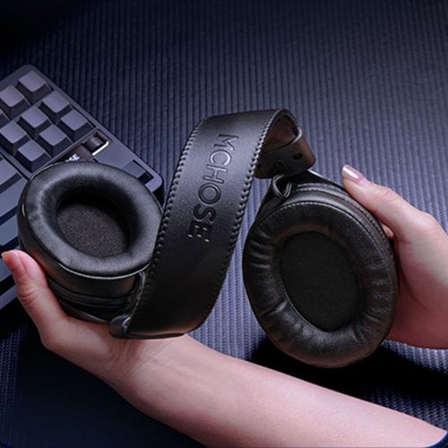 Уцінка навушники MCHOSE V9 Pro Wireless (MC-HW-V9-6) Rose Red (Розкрита упаковка, 911124) купити в Україні | Telemart фото