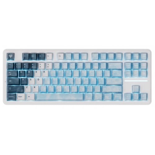 Клавіатура ATK A87 RGB Pro Arctic Fox Wireless (6976742073951) Arctic Snow купити в Україні | Telemart фото