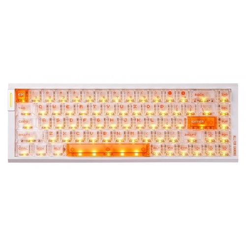 Клавіатура ATK RS6 Air RGB Iceblade (6976742077492) White купити в Україні | Telemart фото